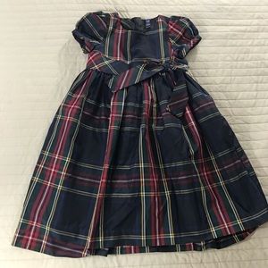 Baby Gap plaid holiday dress. Size 4.